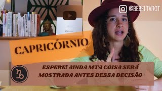 CAPRICÓRNIO♑FINALIZANDO UMA ALIANÇA😱ESPERE MTA COISA SERÁ MOSTRADA ANTES DESSA DECISÃO [upl. by Brew]