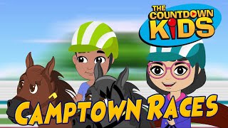 Camptown Races  The Countdown Kids  Kids Songs amp Nursery Rhymes  Lyrics Video [upl. by Samy]