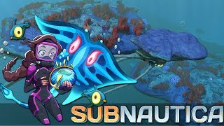 Tapping Reefbacks Hidden Treasure Troves • Subnautica  Episode 14 [upl. by Nicolina]