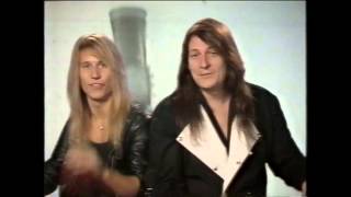 Savatage  Jon Oliva amp Christopher Cafferey quotGutter Ballettquot Video Headbangers Ball 1989 [upl. by Francesca]