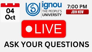 IGNOU Live By KS Tomar  IGNOU Live 2024  WhatsApp Number 8595353903  KS TOMAR  ignoulive [upl. by Chev803]