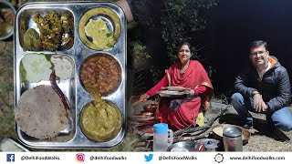 KAUSANI Food Experience Part 1 l Anasakti Ashram  Sumitranandan Pant Museum  LOCAL PAHADI FOOD [upl. by Ityak]