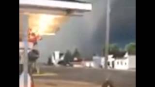 Woman Describes Tornado Hitting Michigans Thumb [upl. by Apostles256]