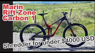 20222023 Marin Rift Zone Carbon 1  Details Specs Geometry amp Weight  Review Recommendation [upl. by Otreblon779]