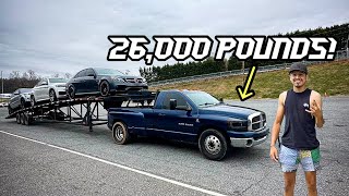 THIS IS WHY THE RAM 3500 IS THE ULTIMATE TOW RIG 2006 RAM 3500 59 CUMMINS [upl. by Melone240]