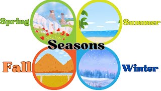 Seasons All Year Round  Four seasons  Kids Song ☆ [upl. by Larrie]