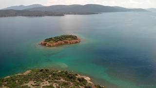 Trikeri Island amp Pagasitikos from Above [upl. by Larok]