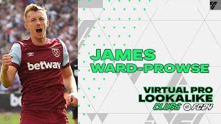 EAFC 24  HOW TO CREATE  JAMES WARDPROWSE PRO CLUBS [upl. by Attenwad]