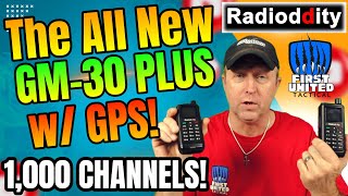 The ALL NEW Radioddity GM 30 Plus GMRS model with GPS review THE BEST IN 2024 [upl. by Dela]