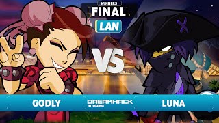 Luna vs Godly  Winners Final  Dreamhack Valencia 2023  LAN 1v1 [upl. by Nnyllaf]