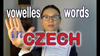 Vowelless words amp sentences in Czech [upl. by Srini]