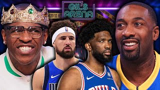 Gils Arena Previews Klay amp Embiids Return To Action [upl. by Aihsenek]