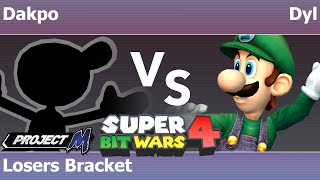 SBW4 PM  FX  Dakpo GnW vs Dyl Luigi  Losers Bracket [upl. by Skoorb]