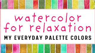 Tips for Choosing an Everyday Watercolor Palette Budget Friendly that is Great for Color Mixing [upl. by Kathe952]