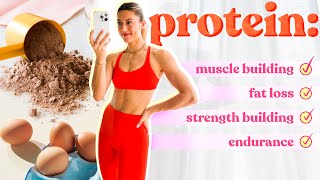 Protein Explained Muscle Strength Fat Loss  Endurance [upl. by Phillie]