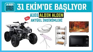 A101 31 Ekim 2024 Aktüel Ürünler ✅ A101 Güncel Katalog ✅ A101 Aldın Aldın Bu Hafta [upl. by Ylim]