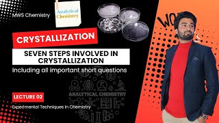 Crystallization Class 11 Chemistry  All Steps Involved in Crystallization Process crystallization [upl. by Terchie548]