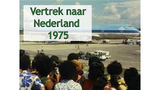 Massale vertrek naar Nederland 1975 [upl. by Rothberg190]