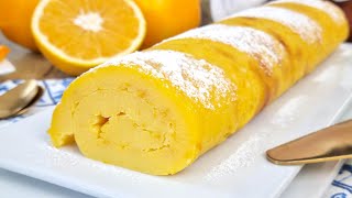 🍊🍊🇵🇹 ¡El Postre de Naranja Portugués Más Fácil y Rico Torta de Laranja [upl. by Vachel]