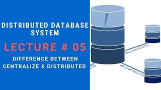 Difference Between Centralize and Distributed Database System  Lecture 05 [upl. by Nwahsyar]