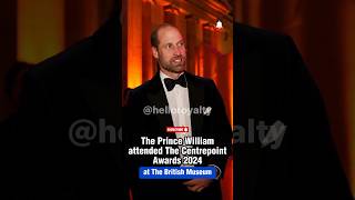 Prince William attended The Centrepoint Awards 2024 princewilliam princeofwales [upl. by Redle]