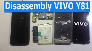 CARA BONGKAR VIVO Y81  DISASSEMBLY VIVO 1808 [upl. by Adnahsed240]