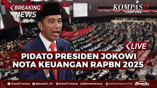 BREAKING NEWS  Pidato Presiden Jokowi Bacakan Nota Keuangan RAPBN 2025 di DPR [upl. by Esiuolyram]