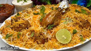 Hyderabadi CHICKEN DUM BIRYANI With HOMEMADE Aromatic BIRYANI MASALA Pakki Akhni Ki Biryani Party Sp [upl. by Procter]