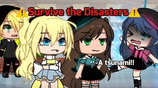 ✨Survive the Disasters⚠️mlb🐞memePlot TwistAU [upl. by Daveen737]