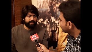 Exclusive Interview Yash says watch out for KGF [upl. by Enneyehc]