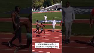 Sprinter training best practices  top speed 🧠⚡  Noah Lyles 100m sprinter champion⚡🚀 shorts 100m [upl. by Ursa]