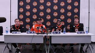 NCAA Football Wartburg Quarterfinal Round post game press conference [upl. by Schafer]