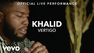 Khalid  Vertigo Official Live Performance Vevo X [upl. by Yrahk]