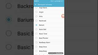 Android Alarm Sounds [upl. by Dorran307]