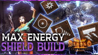 Pure Energy Shield Sorceress  The META for the SORC HAS SHIFTED   Diablo 2 Resurrected [upl. by Eira100]