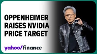 Oppenheimer raises Nvidia price target to 150 [upl. by Ytsihc]