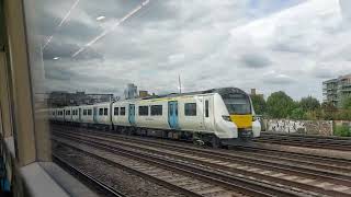 London Train  Orpington  London Bridge Non Stop on Southeastern Train  National Rail [upl. by Anawahs]