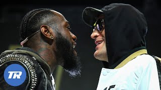 Every Deontay Wilder amp Tyson Fury Faceoff Leading to Wilder Fury 2  FURY WILDER III JULY 24th PPV [upl. by Ayaj]