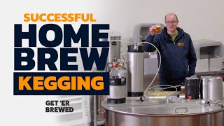 Kegging Your Home Brew 3 Techniques for Perfect Pints [upl. by Ho994]