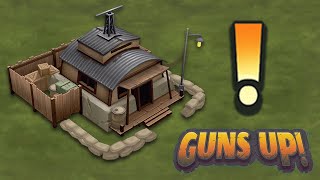 GUNS UP  The Strongest HQ Level 1 Base [upl. by Aimat648]