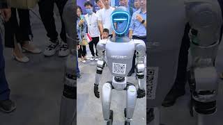 Which robot is stronger Tesla or UnitreeThe 26th China Hitech Faircitywalkrobot chinatravel [upl. by Wycoff]