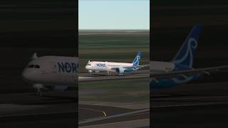 NORSE ATLANTIC AIRWAYS b7879 Dreamliner aviation hardlanding landing safelanding boeing [upl. by Sharla]