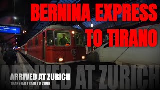 BERNINA EXPRESS TO TIRANO [upl. by Ierbua]