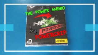 UNBOXING ANDRO LAGI ANDRO HEXER POWERGRIP [upl. by Archie596]