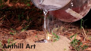 Casting a Fungus Farming Ant Colony with Molten Aluminum Cast 107 [upl. by Nett]