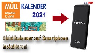 Abfallkalender in dein Smartphone importieren [upl. by Melly]