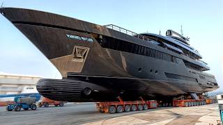 Billionaire private Giga Yachts production  Inside the worlds most luxurious shipyards [upl. by Brenna]