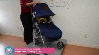 MacroBaby  Maclaren Techno XLR Stroller [upl. by Loeb164]