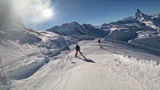 Skiing Cervinia and Zermatt 18th  22nd December 2023 [upl. by Ataynek]