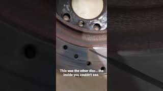 Dont use drilled rotors apparently [upl. by Witty]